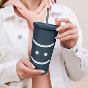 Bad Buddy Inspired Insulated tumbler with a straw