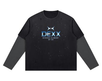 DEXX Vintage Wash Distressed Layer T-Shirt