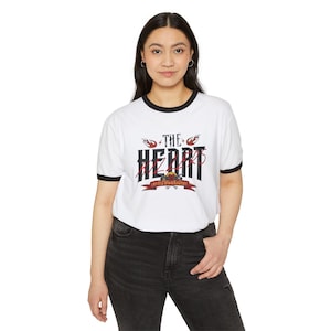 The Heart Killers Baumwolle Ringer T-Shirt