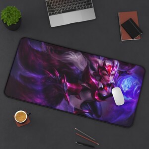 Ahri Lol XXL Mouse Pad All Skins, Ahri Gaming Gamer Mouse Pad, Ahri