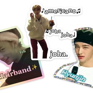 Stray Kids Hyunjin Meme Stickers