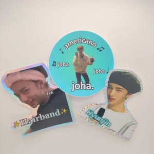 Stray Kids Hyunjin Meme Stickers