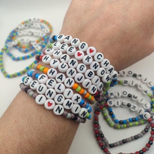 Stray Kids Freebie Bracelet Set in English or Hangul