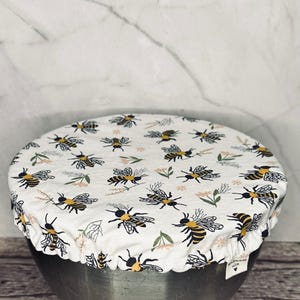 Bowl Covers Cotton Bowl Covers Eco Friendly Bowl Covers Reusable Bowl Covers Reversible Bowl Cover Reusable Kitchenaid Cover Sourdough Cover