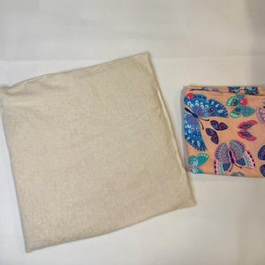Rice Heating Pad with Cover | Microwavable Heat Pack | Reusable Hot Cold Therapy | Natural Pain Relief | Gift for Her