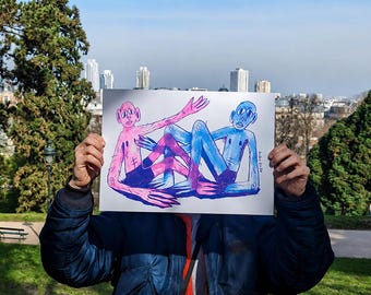 Druk risograficzny — My Buddy 2