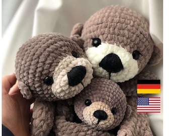 ENGLISH PDF Crochet Pattern Harry Otter by Leami