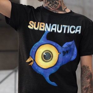 Unisex Subnautica Gaming T-Shirt, Indie Videogame Shirt