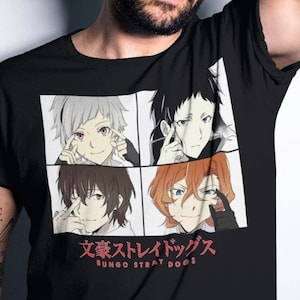 UNISEX - Anime Tshirt, Manga Lover Shirt, Graphic Tee, Otaku Ropa, Clothing Merch Gift