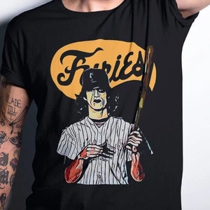 T-shirt du film The Warriors, chemise du film Baseball Furies vintage, 80 S