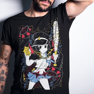 Mako Mankanshoku T-shirt Kill la Kill Ryuko Matoi Harajuku Japan Shirt All Size