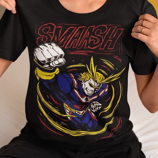 Anime Vintage Special T-shirt Unisex, All Might Manga Shirt, Anime Shirt, Anime Lovers Shirt, Graphic Anime Tee, Manga Shirt, Japanese Anime