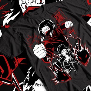 UNISEX - Anime Tshirt, Manga Lover Shirt, Graphic Tee, Otaku Ropa, Clothing Merch Gift Akutagawa T-Shirt