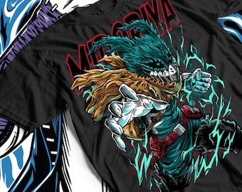 UNISEX - Anime-T-Shirt, Manga-Liebhaber-Shirt, Grafik-T-Shirt, Otaku Ropa, Kleidung Merch Gifttodoroki