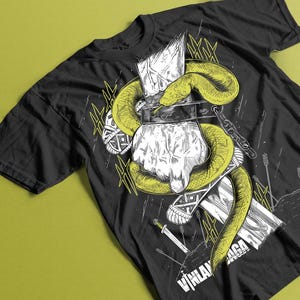 Unisex Thorfinn Son of Thors Anime T-Shirt, Manga Viking Saga Shirt, Anime Manga Otaku Merch