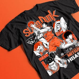 Tshirt, Sport 90s Anime Lovers, Basketball Anime Tshirt, Otaku Ropa, Graphic Anime Unisex Shirt