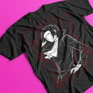 Bungo T-shirt Sweatshirt Hoodie, Chuuya Nakahara Shirt, Anime Shirt, Port Mafia Shirt