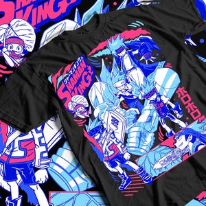Shaman King Yoh Asakura T-Shirt, Len Tao Horo horo Anime Shirt, Manga Shirt, Japanese Shirt