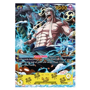 Enel – Leader Card – Custom One Piece Proxy – Goldfolie – Serie 2