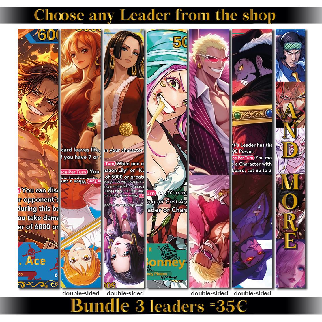 Roronoa Zoro OP12 – Leader Card – Custom One Piece Proxy – Gold