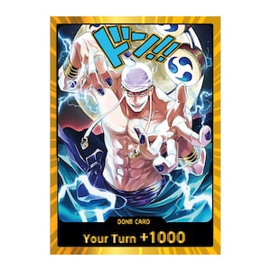 Set of 10 Don Cards – Enel – Custom One Piece Proxy – Holo Foil – Série 2