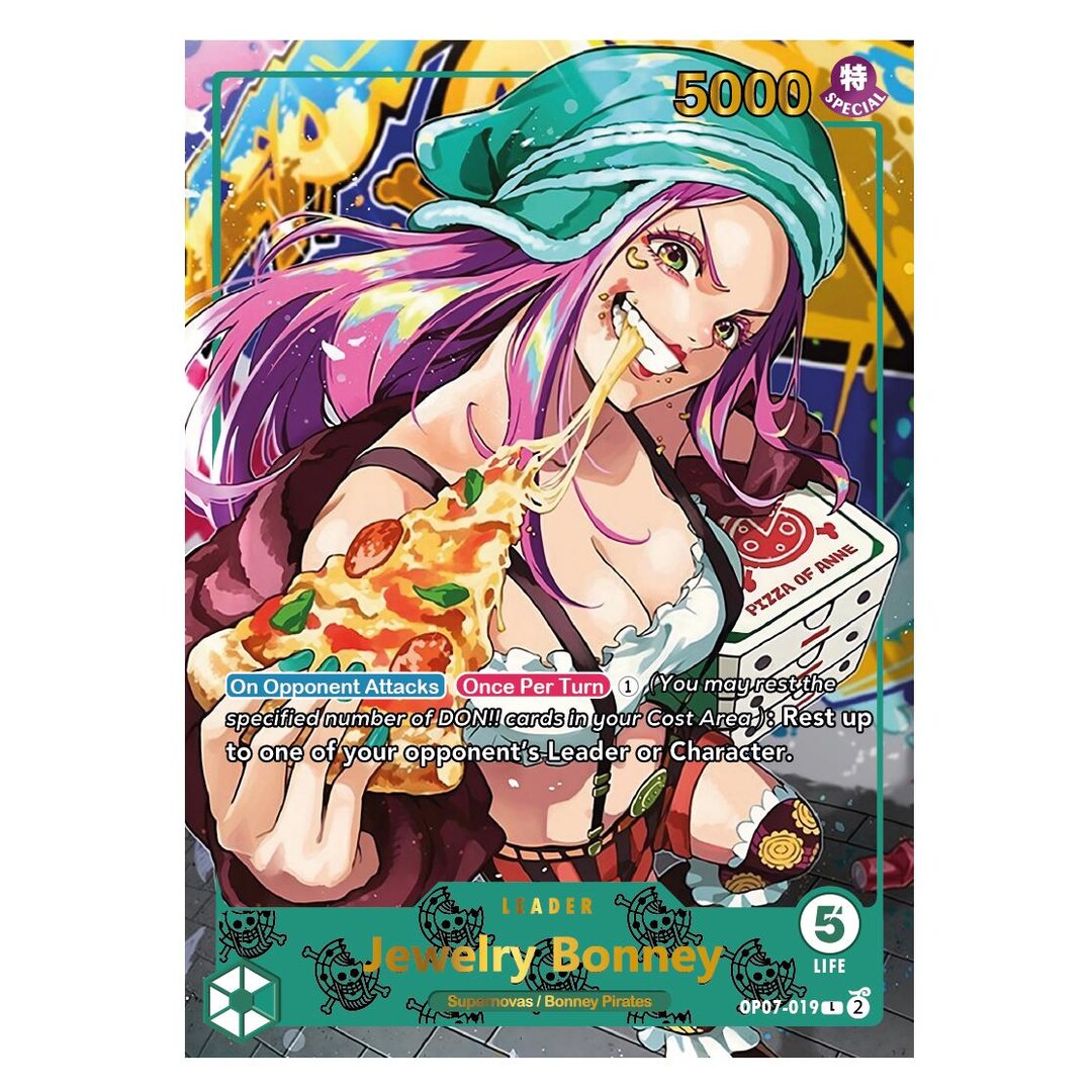 【PSA10】 JEWELRY BONNEY leader set PSA 10 One Piece Card Game Jewelry Bonney OP07-019 L