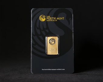 5. grams Gold Plated Bullion Bar Perth Case Designs (Replice) - Free Shipping