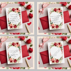 Cartão elegante de alta definição, imprimível e personalizável – Multilíngue!