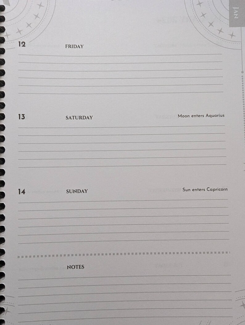 2024 Vedic Astrology Planner Etsy Australia