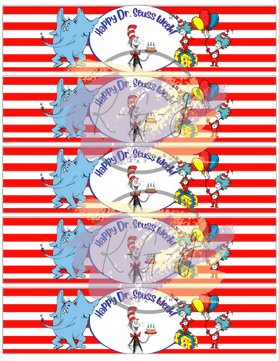 Dr Seuss Free Printable Labels
