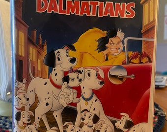VHS classic Walt Disney 101 Dalmations