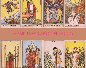 SAME DAY TAROT Reading - 3 Questions