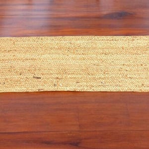 Natural Jute Table Runner Handmade in various sizes 33x90/120/150/180