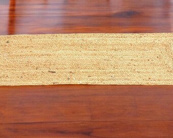 Natural Jute Table Runner Handmade in various sizes 33x90/120/150/180