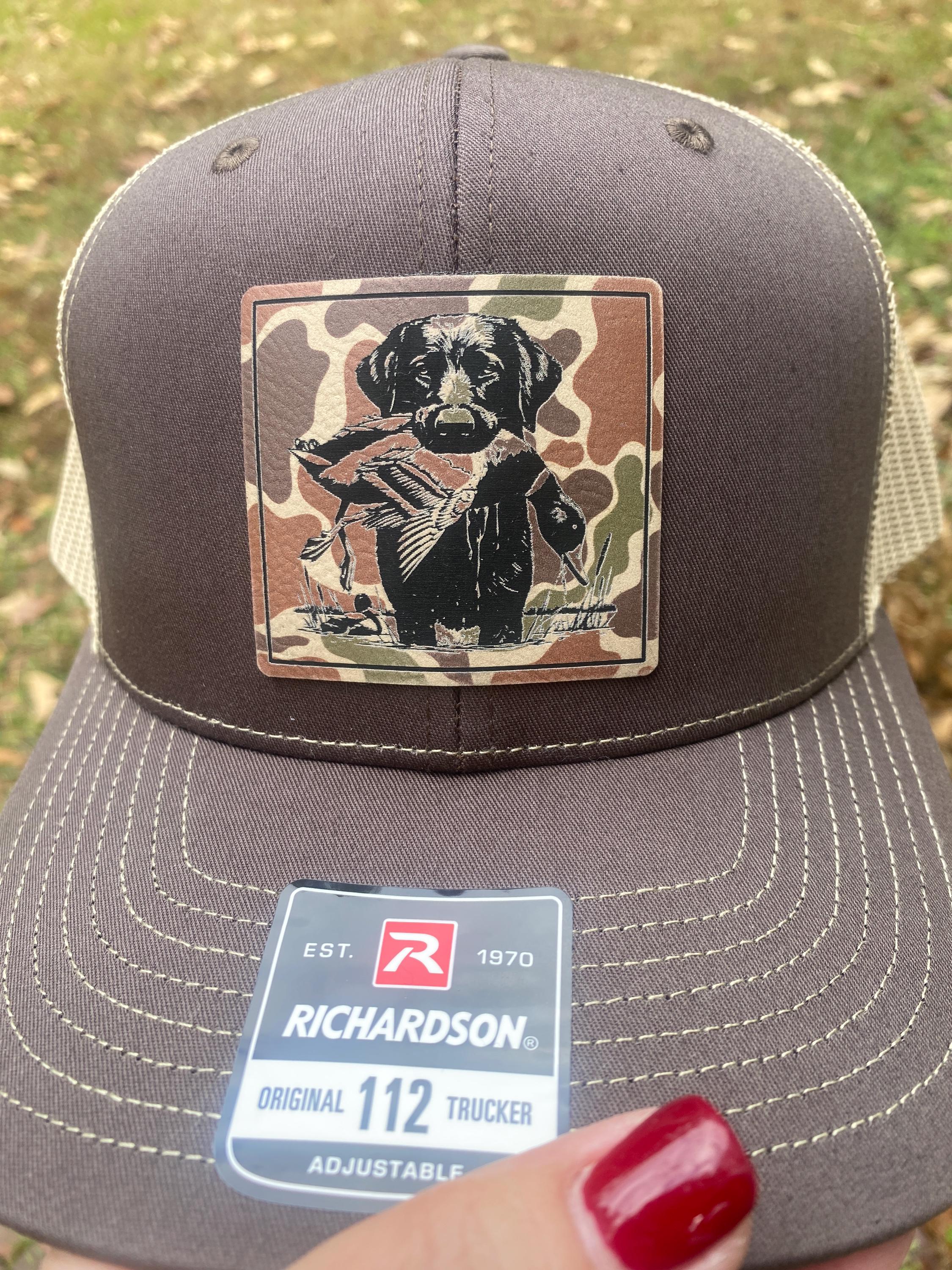 Hunting Dog Hat Labrador Retriever Gift for Black Lab Duck Hunter Hat ...