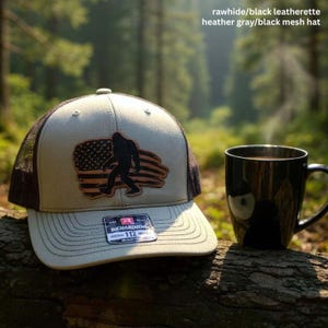bigfoot flag patriotic hat sasquatch gift for bigfoot believer bigfoot patriotic hat sasquatch gift funny bigfoot hat sasquatch gift