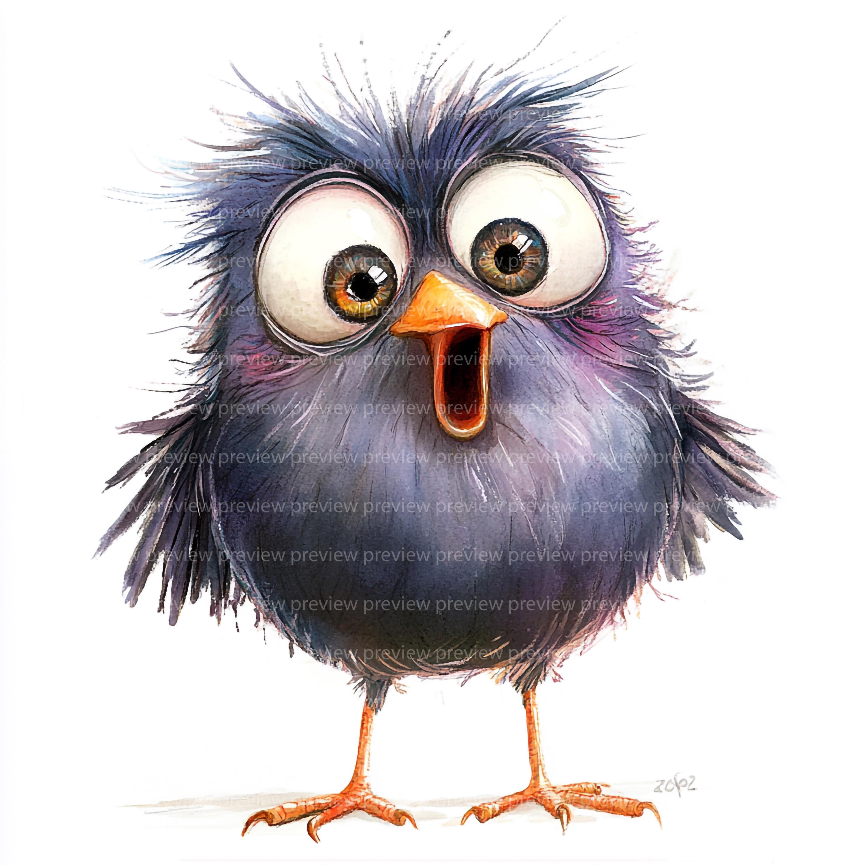 12 imágenes prediseñadas de pájaros en acuarela / Arte original para  álbumes de recortes (JPG, descarga digital) - Etsy México, image size:3000x3000