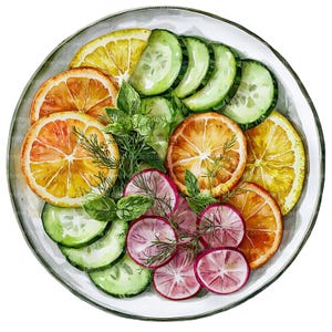 12 cliparts herbes fraîches | Illustration aquarelle au pesto de basilic | Ingrédients artistiques du potager | JPG