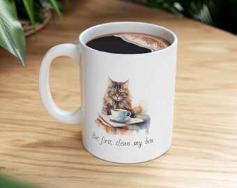 Tazza da caffè personalizzata come regalo per gli amanti dei gatti