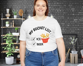 Beer T-Shirt Gift for Her Gift for Him Beer Tshirt For Mom Shirt For Beer T Shirt I Love Beer Shirt
