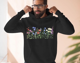Flower Hoodie Gift for Her Gift for Him Flower Hoodies For Mom Hoodies For Flower Hoodie I Love Flower Hoodies