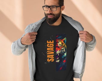 Savage Sweatshirt - A Bold Statement Piece to Celebrate Confidence, Attitude, and Fearless Authenticity Every Day!