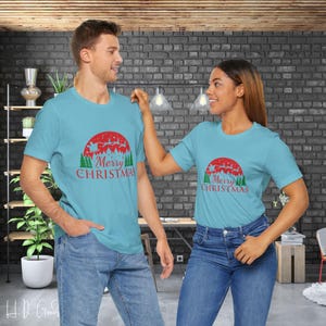 Spread the Joy this Holiday Season with Our 'Merry Christmas' T-Shirt - Perfect for Christmas Parties and Family Gatherings!