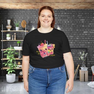 Funny Boba Tea T-Shirt Gift for Her Gift for Him Funny Boba  Tea Mom Shirt For Funny Boba Tea T Shirt I Love Funny Boba Tea Shirt