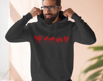 Mysig "Happy Valentines"-hoodie för en varm och romantisk alla hjärtans dag - Den perfekta presenten till din speciella person!