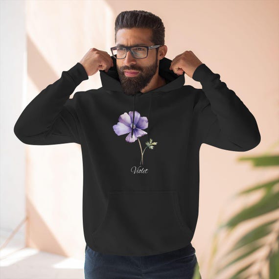 Flower Hoodie Gift for Her Gift for Him Flower Hoodies for Mom