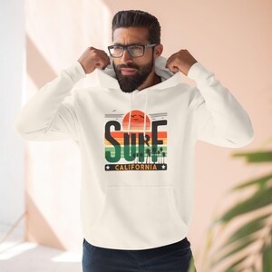 Our &#39;Surf California&#39; Summer Hoodie Brings Coastal Cool and Effortless Comfort for Your Endless Adventures by the Ocean!