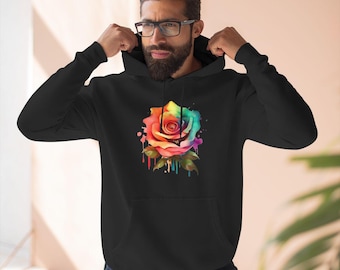 Flower Hoodie Gift for Her Gift for Him Flower Hoodies For Mom Hoodies For Flower Hoodie I Love Flower Hoodies