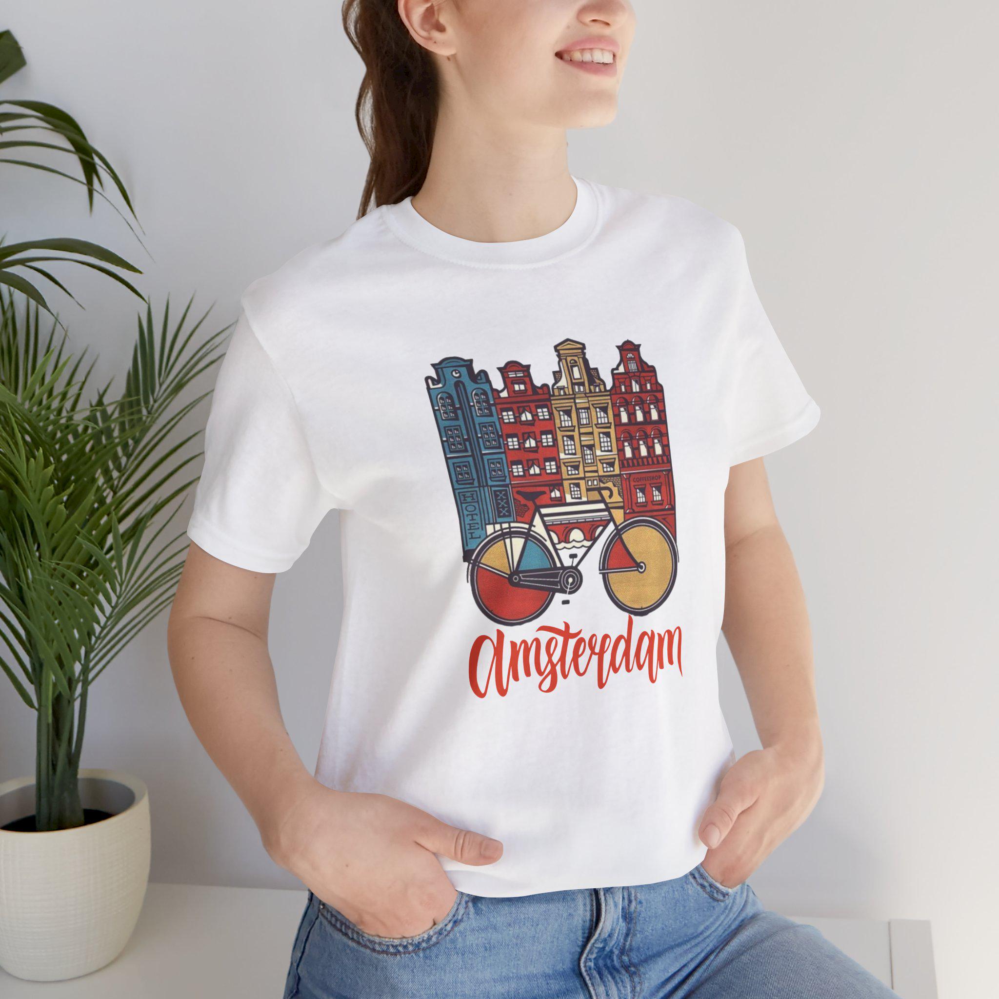Amsterdam T-Shirt Gift for Her Gift for Him Amsterdam Tshirt For Mom Shirt For Amsterdam T Shirt I Love Amsterdam Shirt