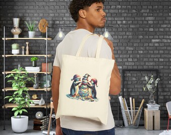 Celebrate the Holiday Season with a Cute and Festive 'Penguin' Design - Perfect for Gift Shopping, Holiday Parties, and Winter Adventures!